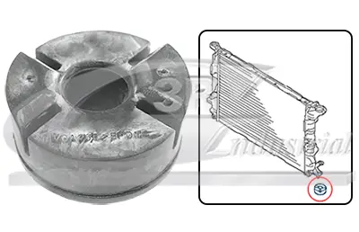 Bestseller 3RG 85733 - Lagerung, Kühler