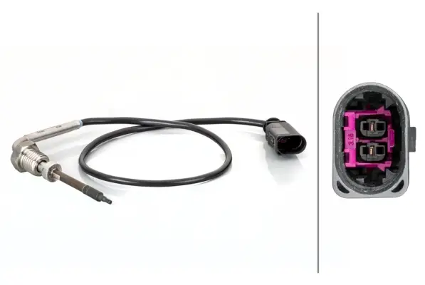 Begrenztes Angebot HELLA 6PT 014 494-861 - Sensor, Abgastemperatur
