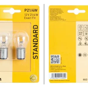 Versand Am Gleichen Tag HELLA 8GD 004 772-123 - Glühlampe, Brems-/Schlusslicht - STANDARD