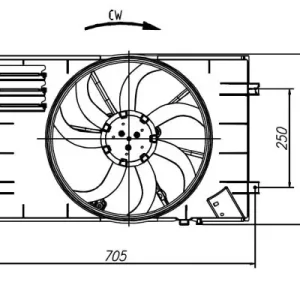 Letzte Chance NRF 47927 - Lüfter, Motorkühlung