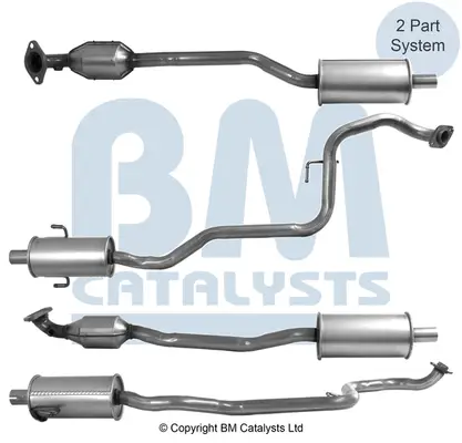 BM CATALYSTS BM92866H - Katalysator - Approved Direkt Vom Hersteller