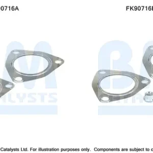 Top-Seller BM CATALYSTS FK90716 - Montagesatz, Katalysator
