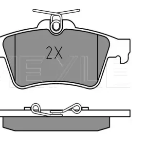 Bestseller MEYLE 025 241 3716/PD - Bremsbelagsatz, Scheibenbremse - MEYLE-PD Advanced performance and design.