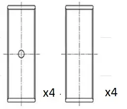 Zertifiziert FAI AutoParts BB2028-STD - Pleuellager