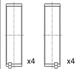 Neu FAI AutoParts BB2053-050 - Pleuellager