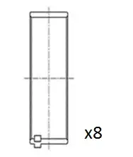 Ausverkauf FAI AutoParts BB2082-STD - Pleuellager