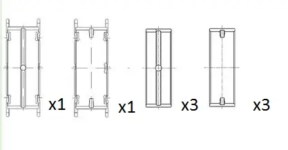 FAI AutoParts BM1013-025 - Kurbelwellenlager Kracherpreis