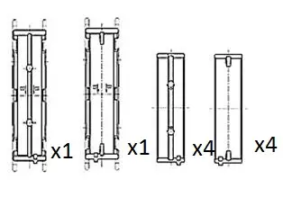 FAI AutoParts BM1033-STD - Kurbelwellenlager Geprüft