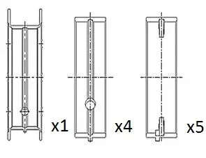 FAI AutoParts BM1049-STD - Kurbelwellenlager Preiswert