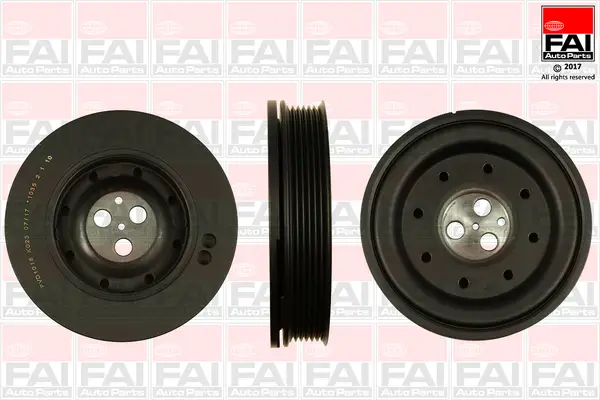 Markenware FAI AutoParts FVD1018 - Riemenscheibe, Kurbelwelle