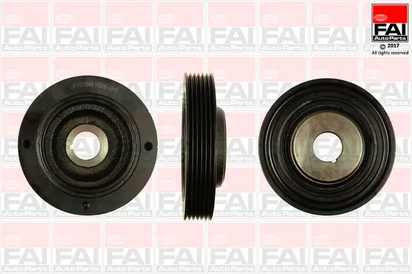 Neue Kollektion FAI AutoParts FVD1045 - Riemenscheibe, Kurbelwelle