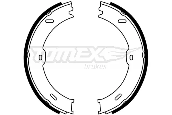 TOMEX Brakes TX 22-13 - Bremsbackensatz Top-Preis