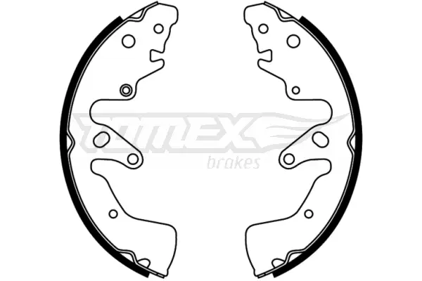TOMEX Brakes TX 22-74 - Bremsbackensatz Sonderaktion