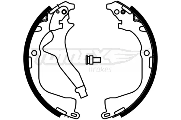 Rabatt TOMEX Brakes TX 23-03 - Bremsbackensatz