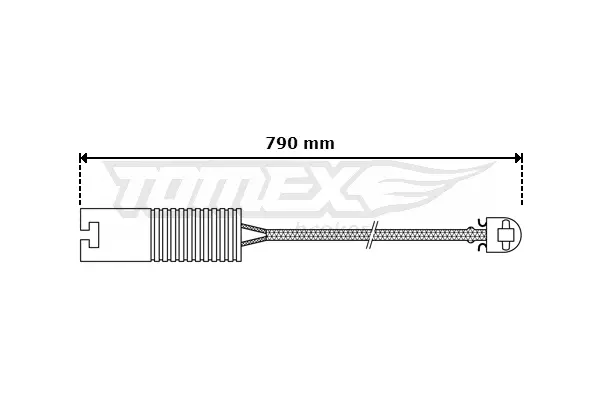 Neu TOMEX Brakes TX 30-30 - Warnkontakt, Bremsbelagverschleiß