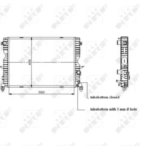NRF 509729 - Kühler, Motorkühlung - EASY FIT Begrenztes Angebot