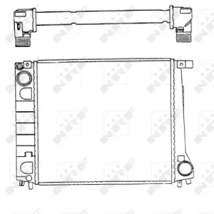 Zertifiziert NRF 51349 - Kühler, Motorkühlung - EASY FIT