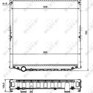 Ausverkauf NRF 51569A - Kühler, Motorkühlung