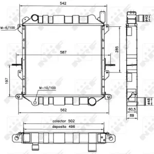 NRF 52126 - Kühler, Motorkühlung Aktuell