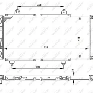 NRF 52152 - Kühler, Motorkühlung Neu