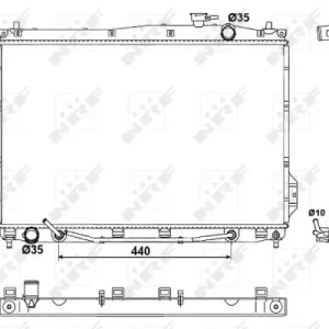 Letzte Chance NRF 53050 - Kühler, Motorkühlung