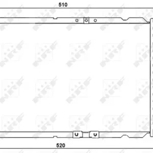 NRF 53068 - Kühler, Motorkühlung Begrenztes Angebot