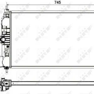 Highlight NRF 53129 - Kühler, Motorkühlung - EASY FIT