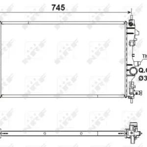 Finale Aktion NRF 53159 - Kühler, Motorkühlung - EASY FIT