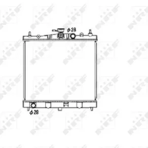 NRF 53476 - Kühler, Motorkühlung - EASY FIT Aktuell