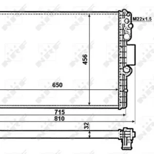 Expressversand NRF 53612 - Kühler, Motorkühlung