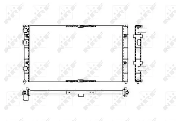 Nur Für Kurze Zeit NRF 53632 - Kühler, Motorkühlung