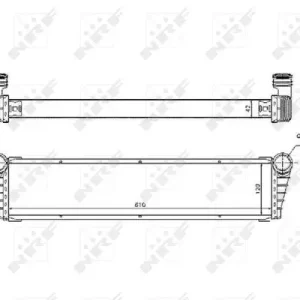 NRF 53799 - Kühler, Motorkühlung Kracherpreis