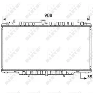 Expressversand NRF 53830 - Kühler, Motorkühlung - EASY FIT