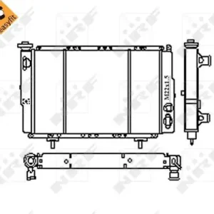 NRF 54683 - Kühler, Motorkühlung Neue Ware