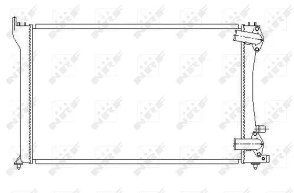NRF 58251 - Kühler, Motorkühlung Günstig