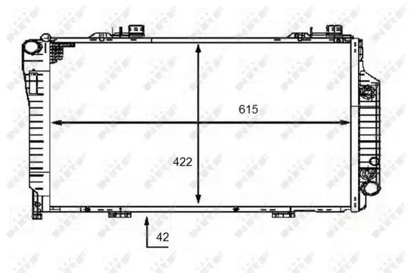 Must-Have NRF 58483 - Kühler, Motorkühlung