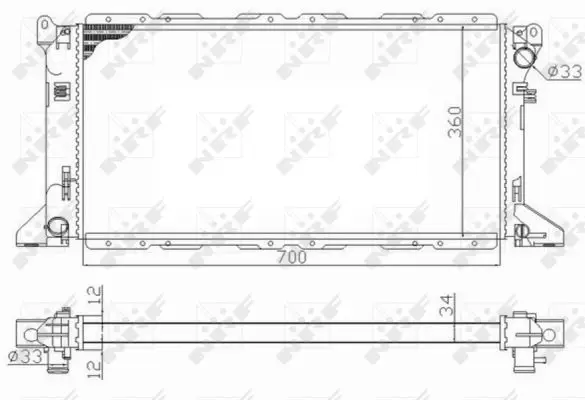 NRF 59013 - Kühler, Motorkühlung Neu Im Sortiment