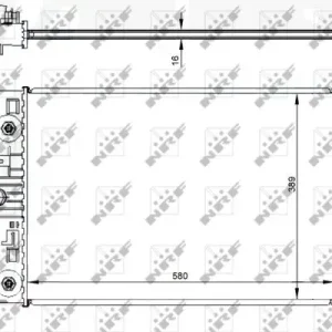 NRF 59144 - Kühler, Motorkühlung Preisknaller