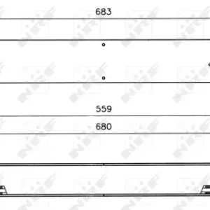 Preiswert NRF 30108A - Ladeluftkühler