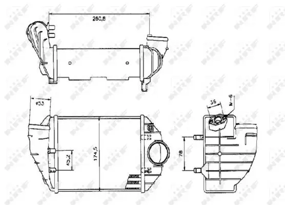 NRF 30133 - Ladeluftkühler Top-Seller