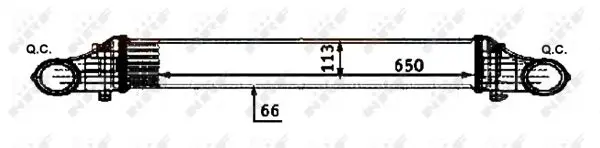 NRF 30502 - Ladeluftkühler Sichere Zahlung
