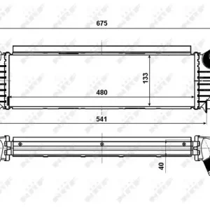 Geprüft NRF 30511 - Ladeluftkühler