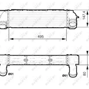 Preisknaller NRF 30524 - Ladeluftkühler