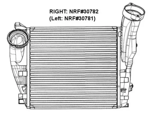 NRF 30782 - Ladeluftkühler Online Kaufen