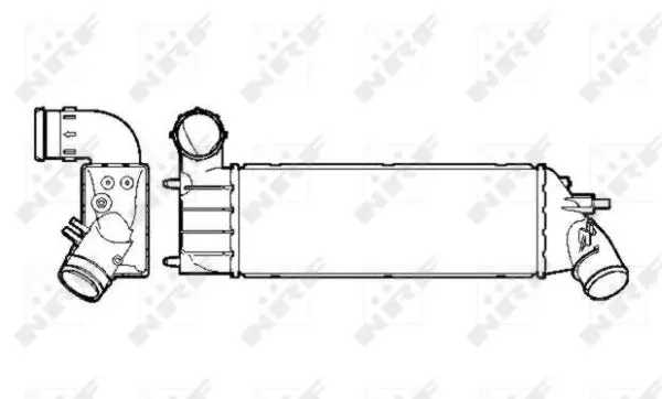 NRF 30853 - Ladeluftkühler Top-Preis
