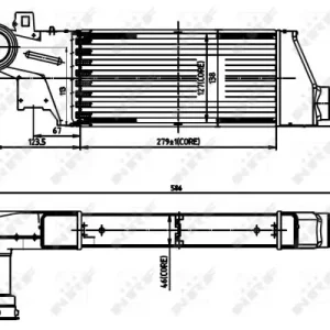 NRF 30903 - Ladeluftkühler Knallerangebot