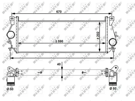 Sonderaktion NRF 30910 - Ladeluftkühler