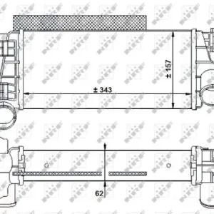 Kracherpreis NRF 30926 - Ladeluftkühler