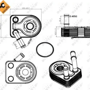 Versand Am Gleichen Tag NRF 31311 - Ölkühler, Motoröl - EASY FIT