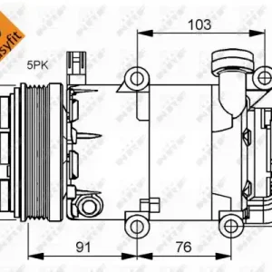 Letzte Chance NRF 32415 - Kompressor, Klimaanlage - EASY FIT